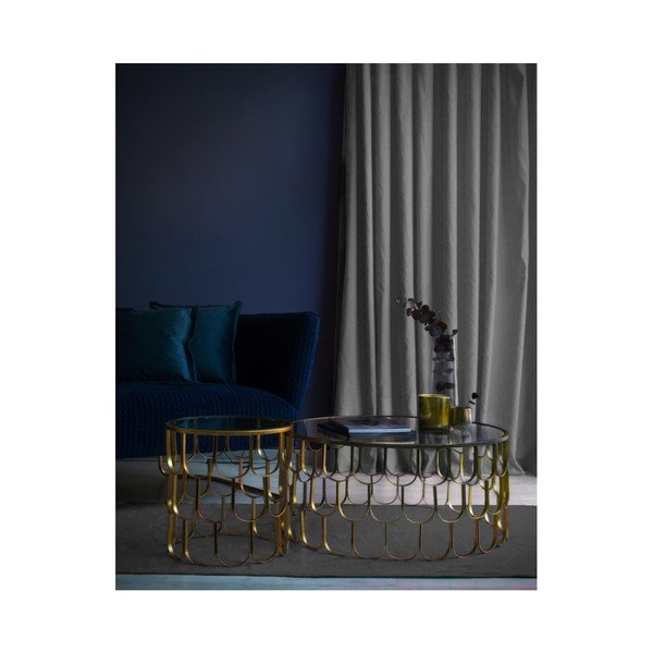 Pelēks samta aizkars Velvet Atelier, 140 x 260 cm-image-2