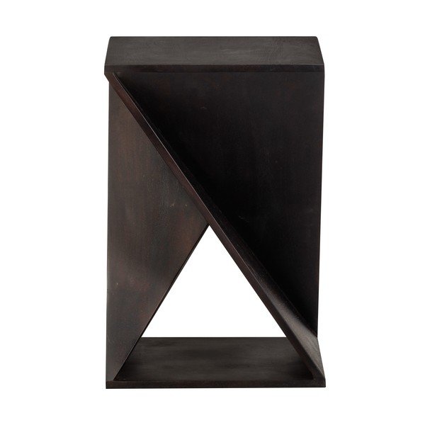 Akācijas masīvkoka sānu galdiņš 41x41 cm Ikem – WOOOD-image-2