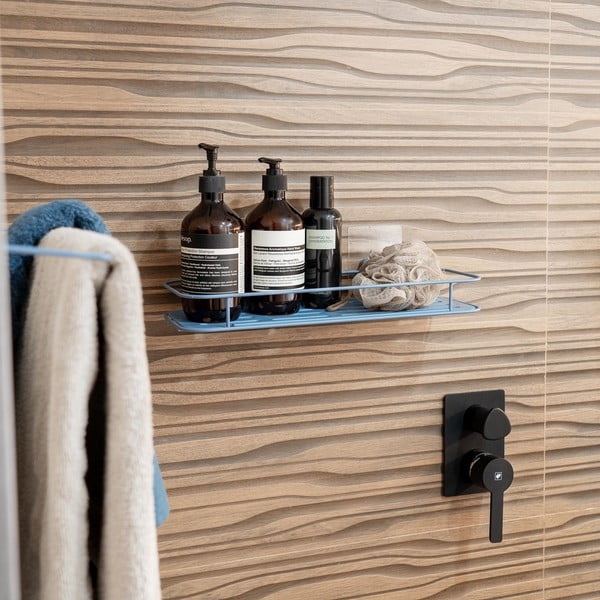 Gaiši zils metāla pašturošs vannas istabas plaukts Grena – Compactor-image-1