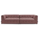 Tumši rozā dīvāns 324 cm Kleber – Bobochic Paris