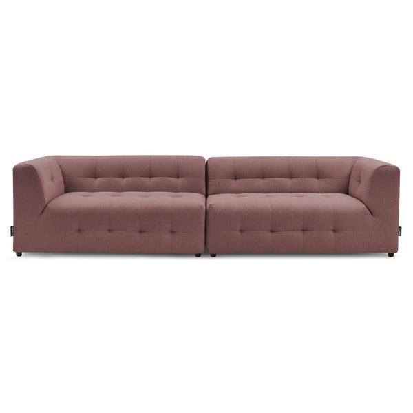 Tumši rozā dīvāns 324 cm Kleber – Bobochic Paris