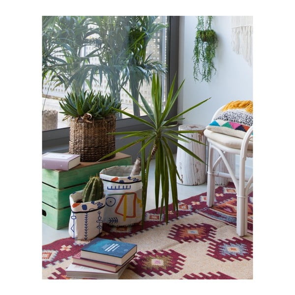 2 auduma pārklāju komplekts podiem Madre Selva Juno-image-1