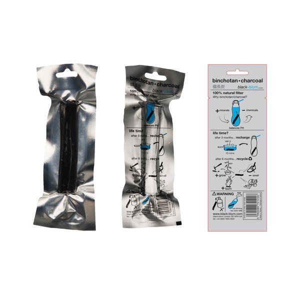 Melna filtrēšanas pudele ar binčotanu Black + Blum Pure, 800 ml-image-3