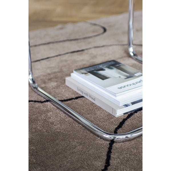 Brūns mazgājams kokvilnas paklājs 140x200 cm Shadow – Mette Ditmer Denmark-image-3