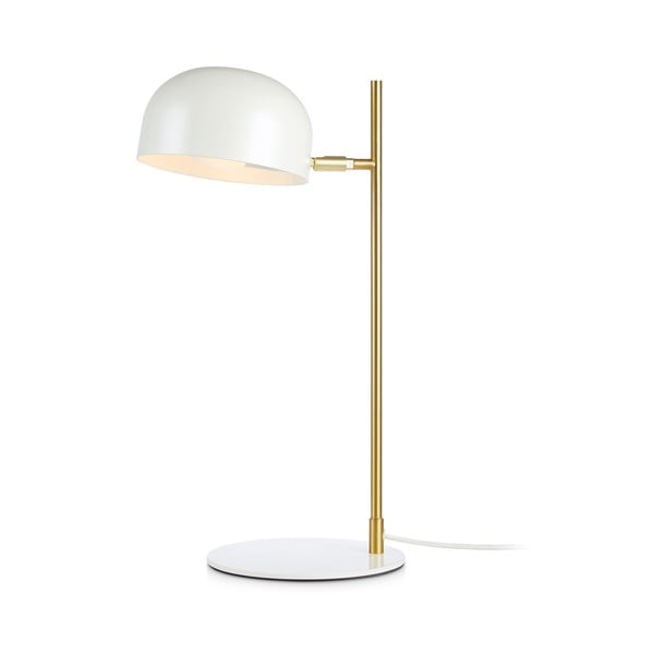Balta galda lampa ar vara krāsas statīvu Markslöjd Pose
