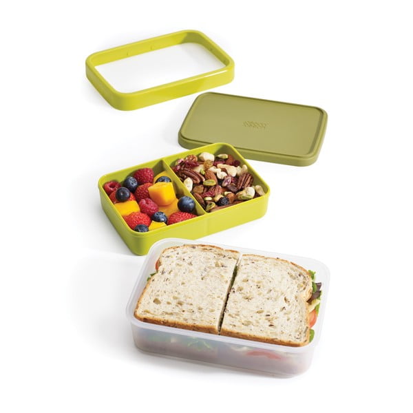 Zaļš pārtikas uzglabāšanas trauks Joseph Joseph GoEat-image-2
