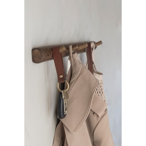 Brūns ozola masīvkoka sienas pakaramais 72 cm Roots – Mette Ditmer Denmark-image-3