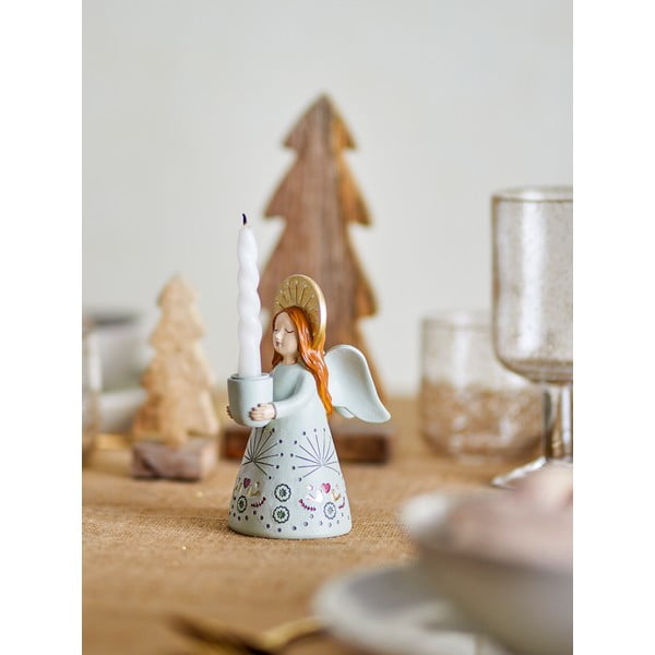 Svečturis no polirezīna Emmelie – Bloomingville-image-2