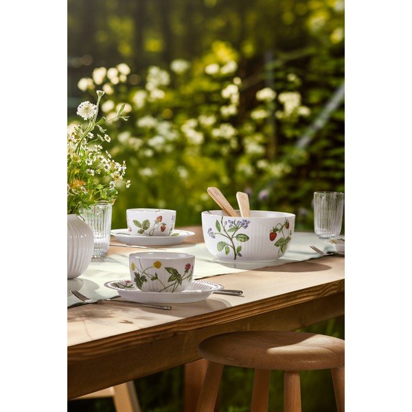 Balta porcelāna zupas bļodiņa 600 ml Hammershøi Summer – Kähler Design-image-1