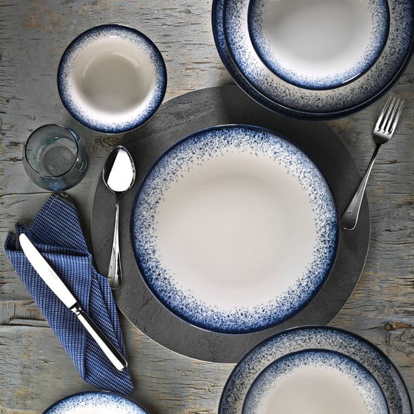Porcelāna trauku komplekts 24 gabali Kutahya Hurgo-image-1