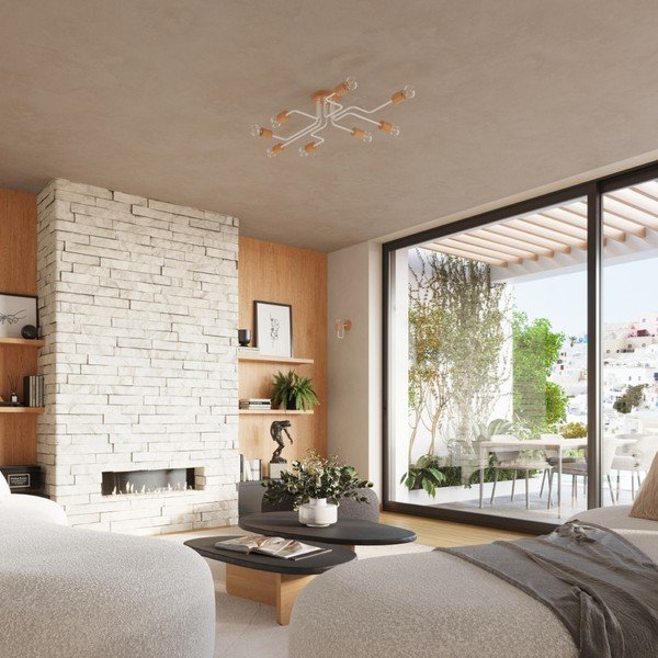 Dabīga toņa griestu lampa 58x75 cm Dazzle – Sollux-image-4