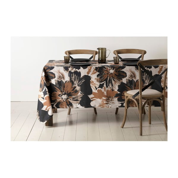Kokvilnas galda celiņš 50x160 cm Fleurs – Côté Table