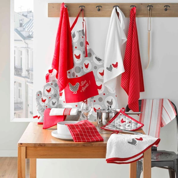 Kokvilnas virtuves cimdi (2 gab.) Suzette – douceur d'intérieur-image-2