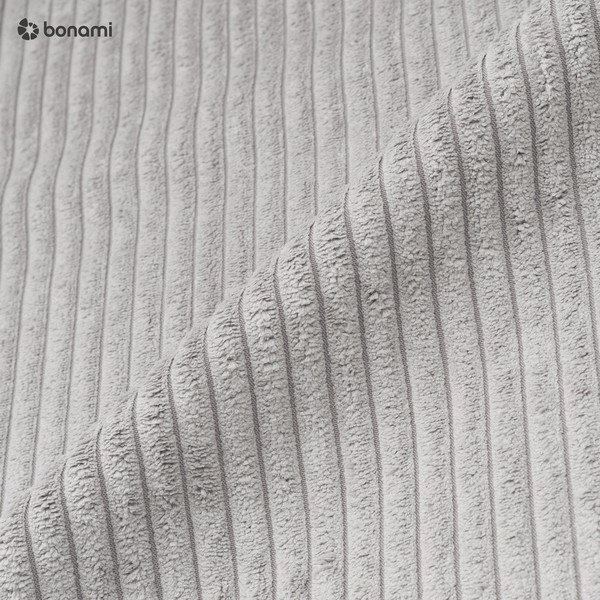 Gaiši pelēks velveta modulārais dīvāns (vidējā moduļa) Nihad modular – Bobochic Paris-image-3