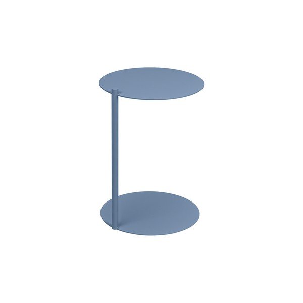 Tērauda apaļš sānu galdiņš 41x40 cm Ande – noo.ma-image-2