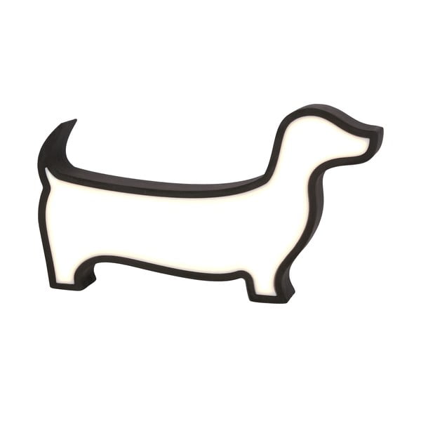 Melna bērnu lampa Dog – Candellux Lighting-image-1