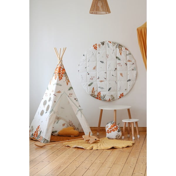 Balts bērnu rotaļu paklājs Forest Friends – Moi Mili-image-3