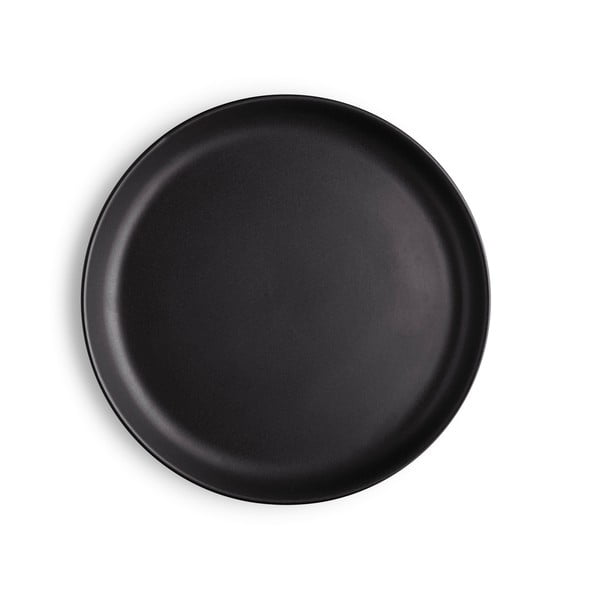 Melns keramikas šķīvis Eva Solo Nordic, ø 21 cm
