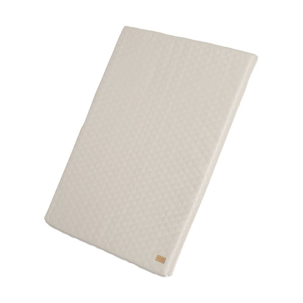 Bēšs bērnu rotaļu paklājiņš 78x100 cm Greyish gesteppt – Roba