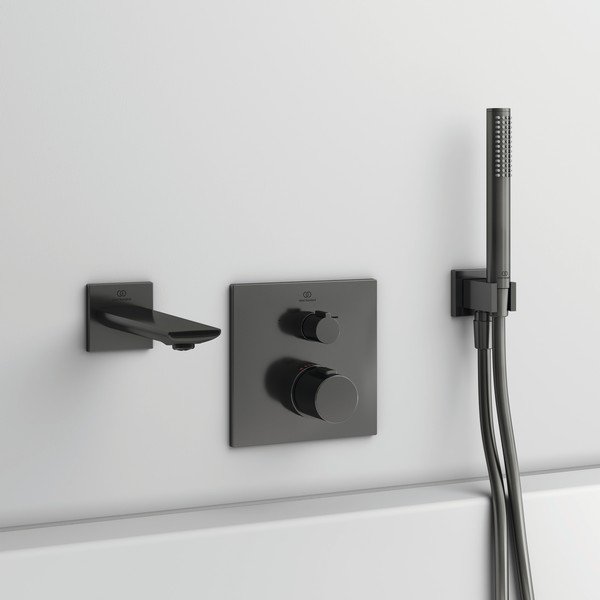 Antracīta pelēka metāla dušas galva IdealRain – Ideal Standard-image-1