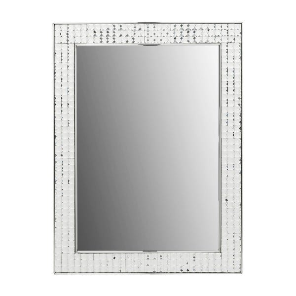 Sienas spogulis Kare Design Crystals Chrome, 80 x 60 cm