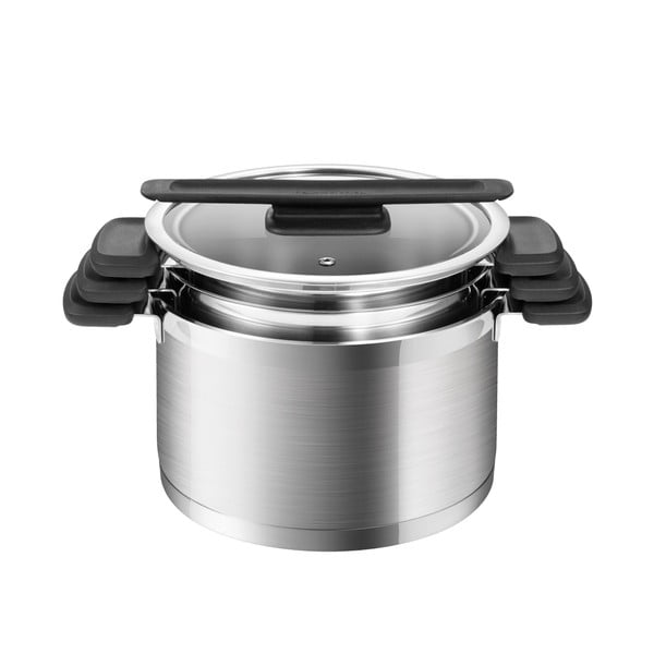 Nerūsējošā tērauda trauku komplekts (6 gab.) Compact – Tescoma-image-3