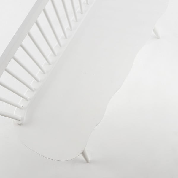 Balts sols no gumijkoka Kave Home Slover, 120 x 53 cm-image-1