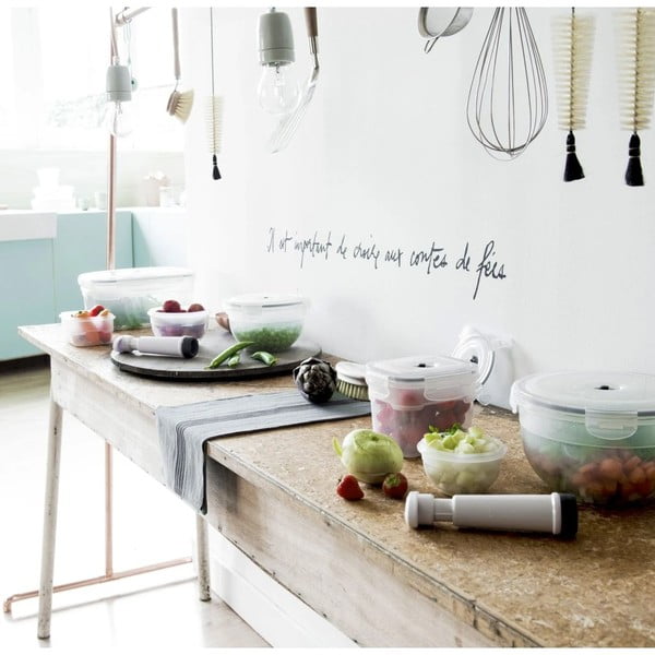 4 pārtikas kastu un vakuuma sūkņa komplekts Compactor Food Saver-image-3