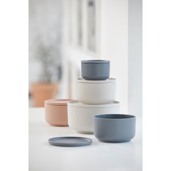 Tumši pelēks servēšanas trauks ar vāku Zone Peili, 1 l-image-1