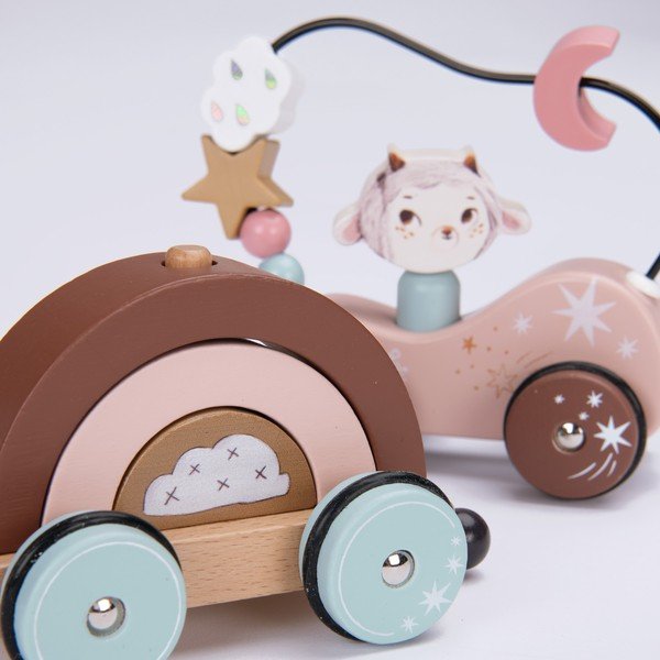 Velkamā rotaļlieta Train – Moulin Roty-image-1