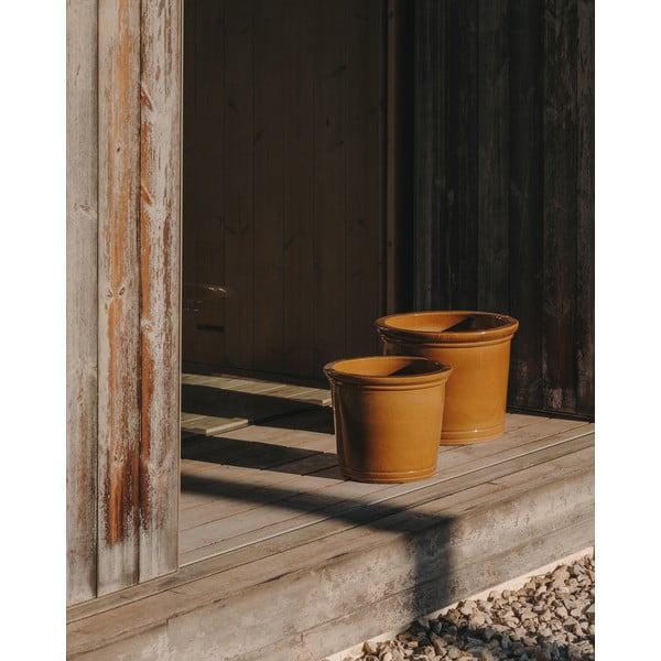 Terakotas puķu podi (2 gab.) ø 47 cm Presili – Kave Home-image-1