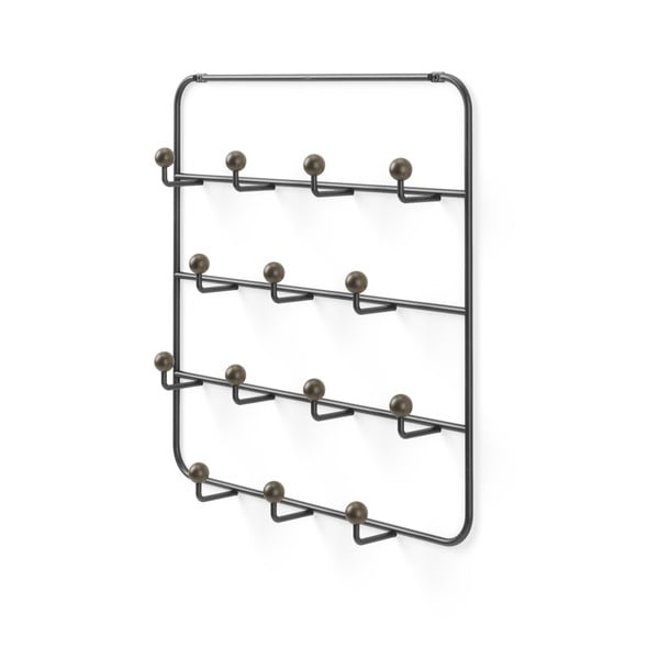 Melns/dabīga toņa metāla durvju pakaramais 36 cm Estique – Umbra-image-4