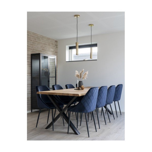 Zelta krāsas piekaramā lampa ø 6 cm Paris – House Nordic-image-3