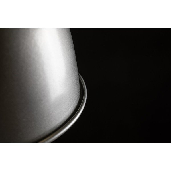 Sudraba krāsas piekaramā lampa ar metāla abažūru ø 22 cm Zenit – GTV-image-1