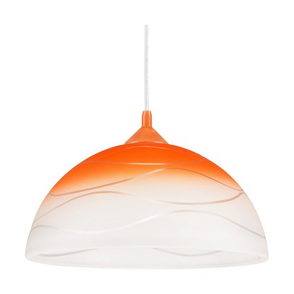 Oranža piekaramā lampa ø 30 cm Sfera – LAMKUR-image-4