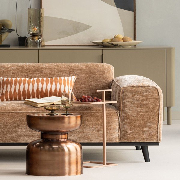 Metāla apaļš sānu galdiņš ø 30 cm Frits – WOOOD-image-2