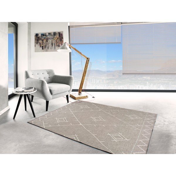 Pelēks paklājs Universal Lino Line, 80 x 150 cm-image-2