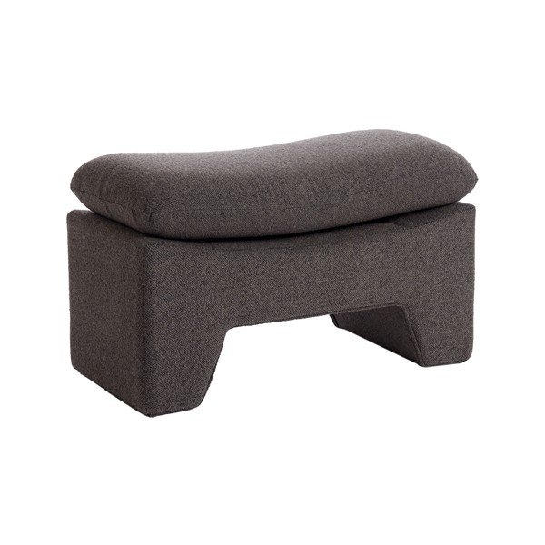 Tumši brūns pufs Dasha – Light & Living-image-1