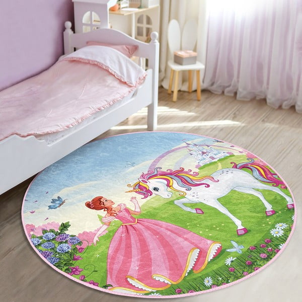Bērnu paklājs ø 80 cm Comfort – Mila Home-image-1