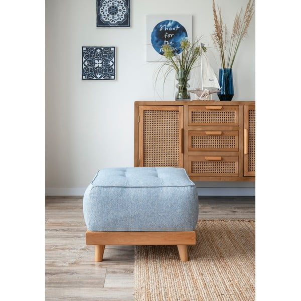 Gaiši zils kāju soliņš Miuform Dazzling Daisy-image-1