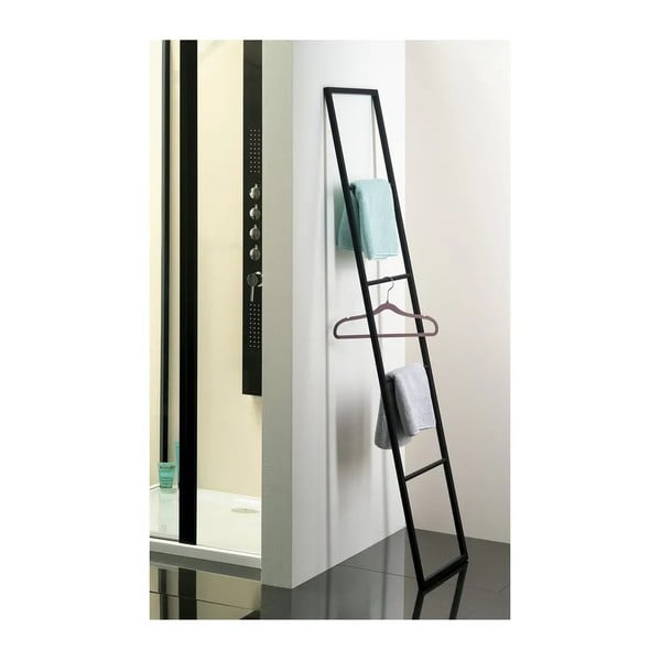 Balta dekoratīvās kāpnes dvieļu žāvēšanai Ska – Sapho-image-1