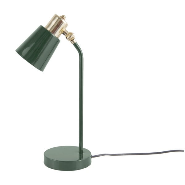 Tumši zaļa galda lampa Leitmotiv Classic