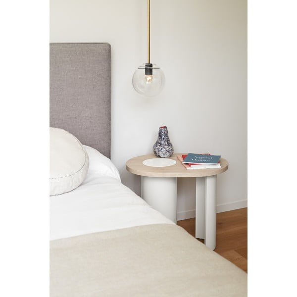 Sānu galdiņš ar oškoka imitāciju 45x60 cm Nori – Teulat-image-1