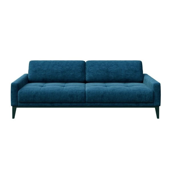 Zils dīvāns MESONICA Musso Tufted, 210 cm