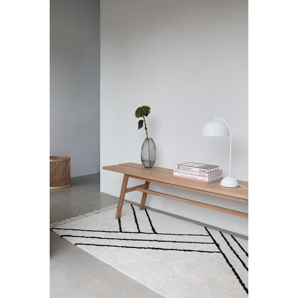 Pelēka stikla vāze Hübsch Smoked, augstums 30 cm-image-1