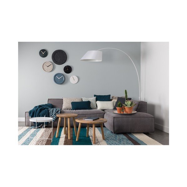 Zaļš marmora sienas pulkstenis Zuiver Marble Time-image-3