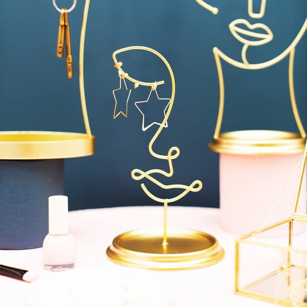 Zelta krāsas rotaslietu turētājs Sass & Belle Leila-image-1