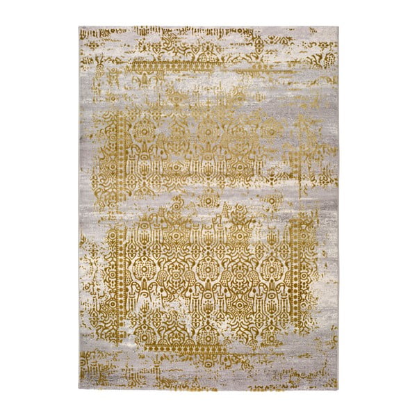 Pelēks un zelta paklājs Universal Arabela Gold, 140 x 200 cm