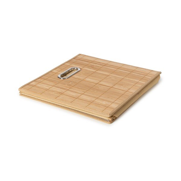 Bambusa uzglabāšanas grozs plauktam 31x31x31 cm Anji – Compactor-image-3