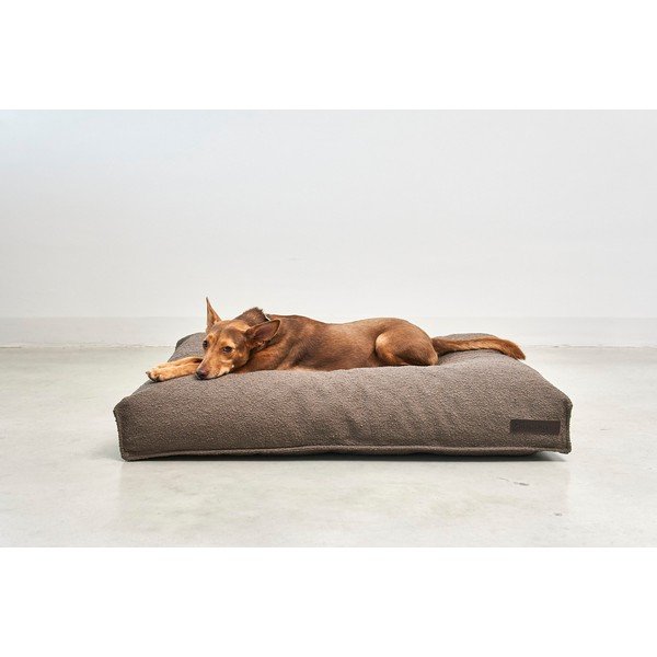 Brūns buklē matracis suņiem 100x75 cm Mondo Chocolate M – MiaCara-image-1